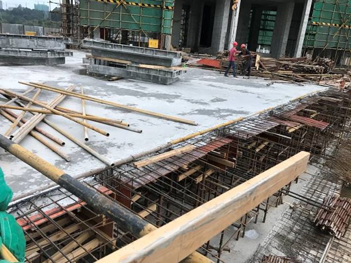 施工现场隐患示例